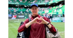 Яник Синер Снимка: instagram.com/atphalle_official/