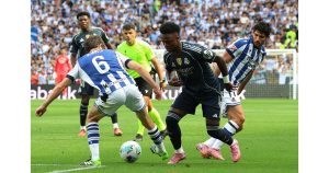 През сезон 2025/26 звездата на "Реал" отбеляза два гола и направи една асистенция в пет мача. СНИМКА: РОЙТЕРС