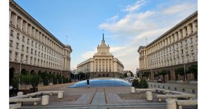 Триъгълникът на властта - сградите на Министерския съвет, парламента и президентството СНИМКА: "24 ЧАСА"