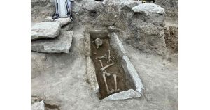 Гроб на раннохристиянски мъченик откриха на Перперикон Снимка: Ненко Станев
