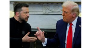 Тръмп и Зеленски при един от разговорите си КАДЪР: АРХИВ