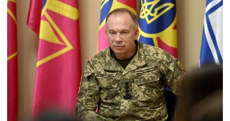 Главнокомандващият Въоръжените сили на Украйна генерал Олександър Сирски. СНИМКА: Фейсбук
