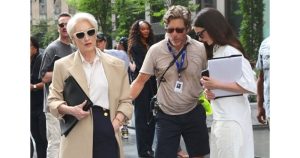 Мерил Стрийп снима „Дяволът носи Prada 2“ на ревю на Dolce & Gabbana