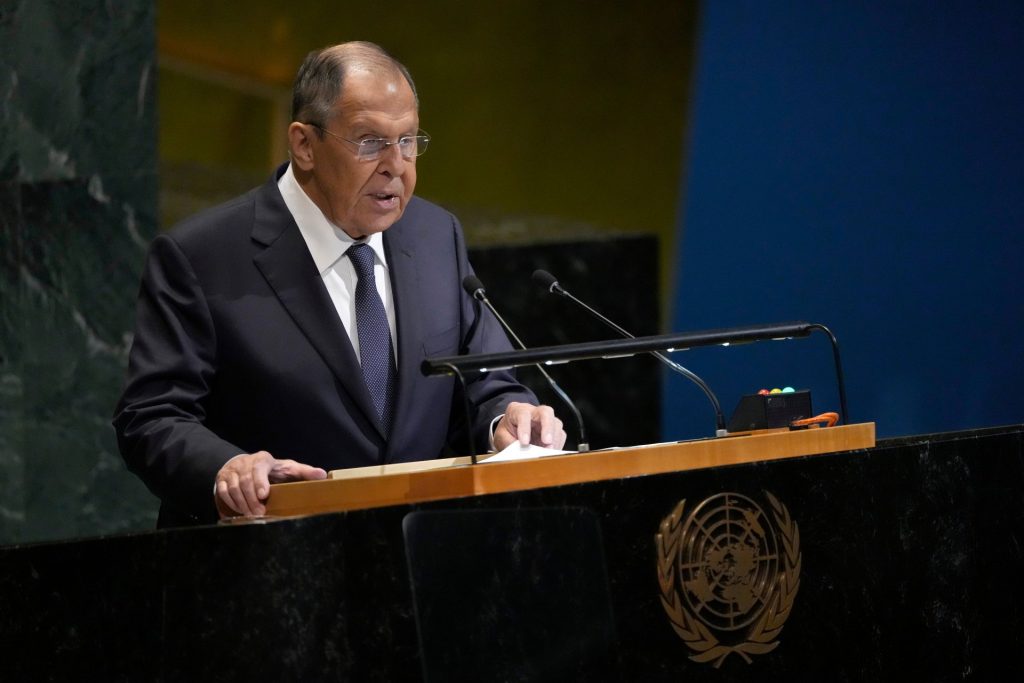 Лавров пред ООН: Русия не напада НАТО, готова е за преговори с Украйна Лавров пред ООН: Русия не напада НАТО, готова е за преговори с Украйна