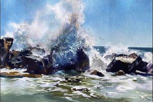 Галерия „ЛИК“ представя „Следа от светлина“ – акварели на Добра Камбурова