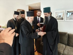 Българският патриарх Даниил се срещна със Вселенския патриарх Вартоломей в Солун