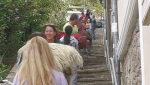 Стотици доброволци пренесоха 900 килима във Велико Търново за бъдещ музей