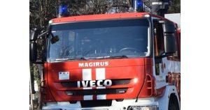 Евакуация в Пловдив: Унищожено „Ауди А3“ в подземен паркинг предизвика силно задимяване