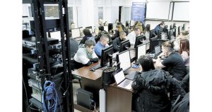 ВУТП създаде нов киберполигон: Експерти от националния отбор обучават бъдещите специалисти