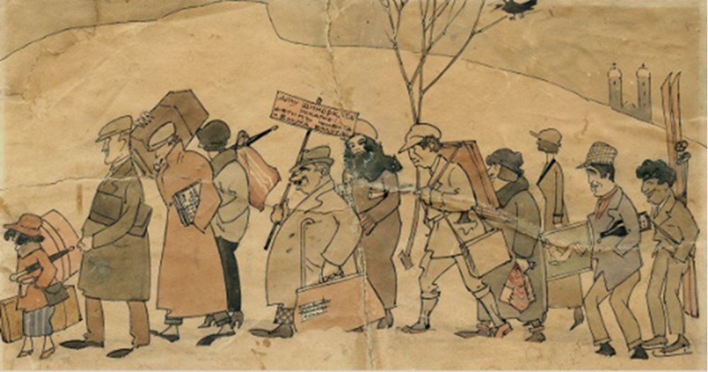 Неразгаданата история на скъсания шарж на Райко Алексиев: Как златният лев спасява българските интелектуалци в Мюнхен през 1923 г. Неразгаданата история на скъсания шарж на Райко Алексиев: Как златният лев спасява българските интелектуалци в Мюнхен през 1923 г.