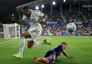 Трудна победа за Реал Мадрид преди Ел Класико: Мбапе с юбилейно попадение срещу девет от „Хетафе“