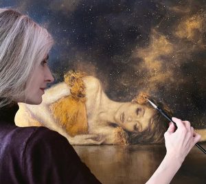 „Сред звездите“: Александрина Караджова превръща балета и женствеността в сюрреалистичен свят с добавена реалност „Сред звездите“: Александрина Караджова превръща балета и женствеността в сюрреалистичен свят с добавена реалност