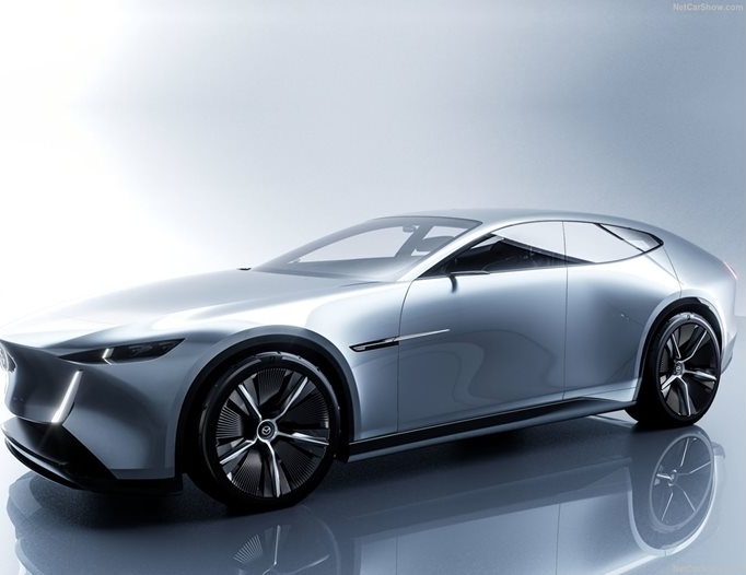 Mazda възражда роторния двигател в 510 к.с. plug-in хибрид Vision X-Coupe Mazda възражда роторния двигател в 510 к.с. plug-in хибрид Vision X-Coupe