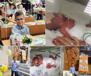 Чудото Момчил: Роденото 850 грама момченце вече е здрав първокласник