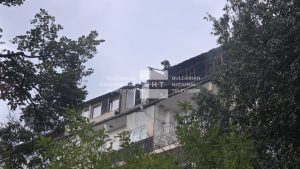 Голям пожар в пловдивския район „Източен“: Три апартамента и покривът на блок са засегнати