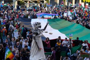 Сблъсъци в Удине: Полиция и 10 000 пропалестински демонстранти преди мача Италия – Израел