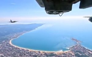 Щурмови самолети Су-25 от Безмер проведоха интензивна морска подготовка над Черно море Щурмови самолети Су-25 от Безмер проведоха интензивна морска подготовка над Черно море