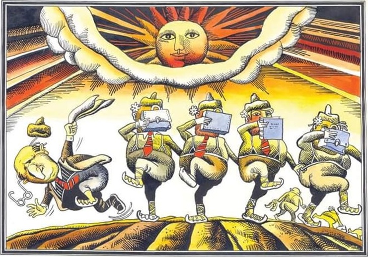 Пророческият шарж на Георги Чаушов и мистерията с червените куфарчета: Как България загуби $1.5 милиарда