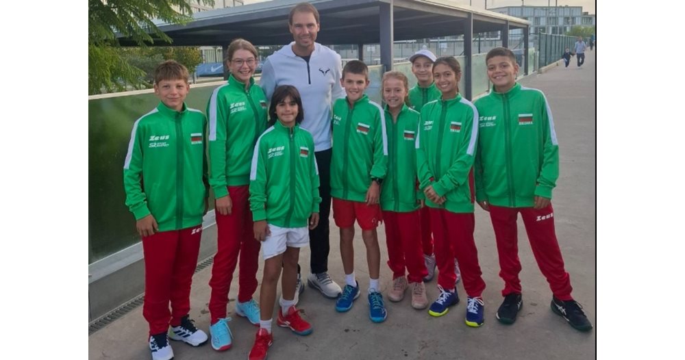 Български таланти с 2 сребърни и 1 бронзов медал от международните финали Kinder+ в Академията на Рафа Надал