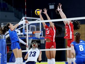 Волейбол: "Левски" разби ЦСКА с 3:0 във вечното дерби и поведе в класирането