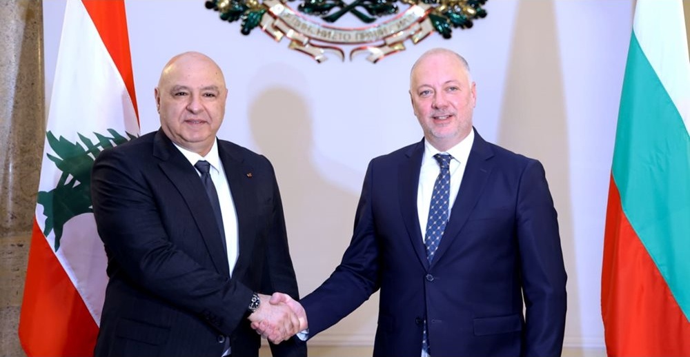 Премиерът Желязков посрещна генерал Аун: България подкрепя Ливан в стремежа му към мир и стабилност
