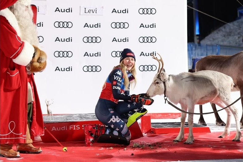 Микаела Шифрин доминира в Леви: Рекордна 102-ра победа и 9-и елен във Финландия