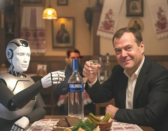 Руският хуманоид AIdol се спъна на сцената и предизвика лавина от Медведев мемета във Фейсбук