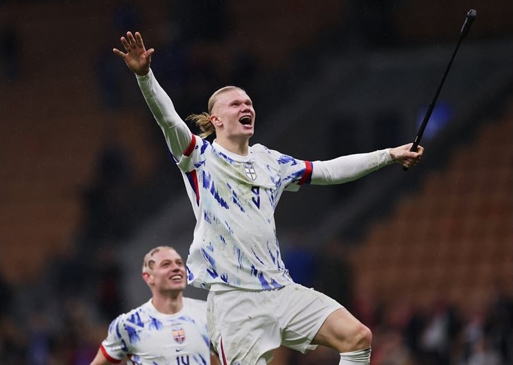 Ерлинг Холанд след историческото класиране: Това е началото на нещо голямо за Норвегия