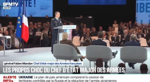 Генерал Мандон оправда предупреждението си за война: "Целта беше да бия тревога"