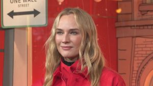 Кинозвездата Даян Крюгер откри коледния сезон в Париж с феерия, посветена на Ню Йорк