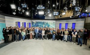 Рекорден интерес към новата ТВ Академия на БНТ: 100 студенти влизат в реална среда