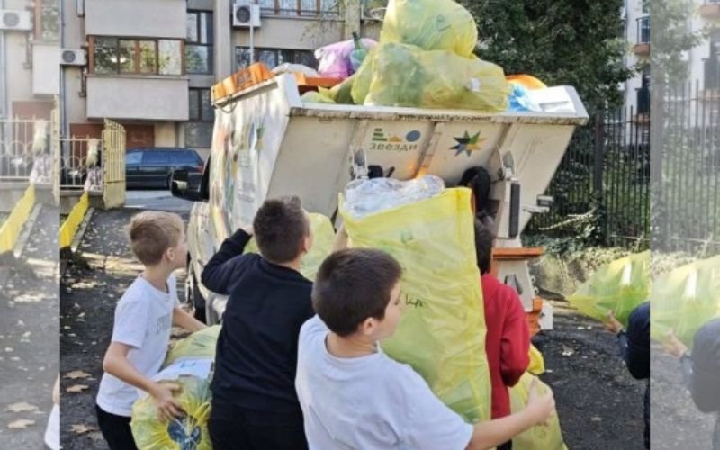 Ученици от Бургас събраха над 4,5 тона отпадъци: 2. А клас от СУ „Константин Петканов“ грабна приза