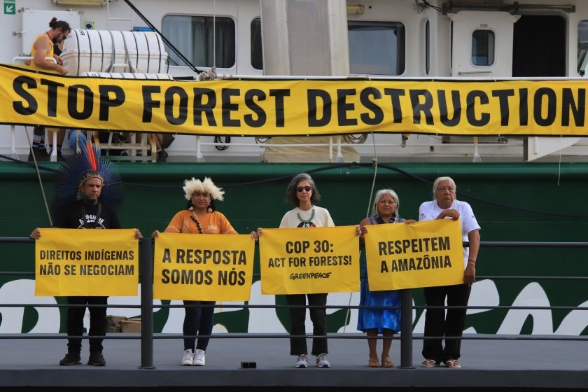 „Нашата земя не е за продан“: Сблъсъци и ранени след нахлуване на коренното население на КОП30 в Бразилия