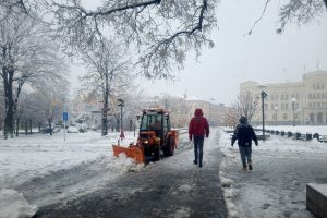 Обилен сняг парализира Босна и Херцеговина, причини проблеми преди изборите