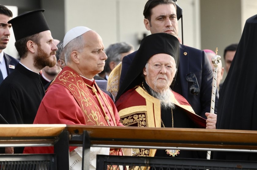 Папа Лъв XIV и патриарх Вартоломей заедно прочетоха Символа на вярата в Турция