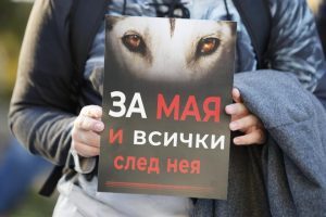 Протест пред ВМА срещу насилието над животни: Д-р Цоневски е обвинен и отстранен от длъжност