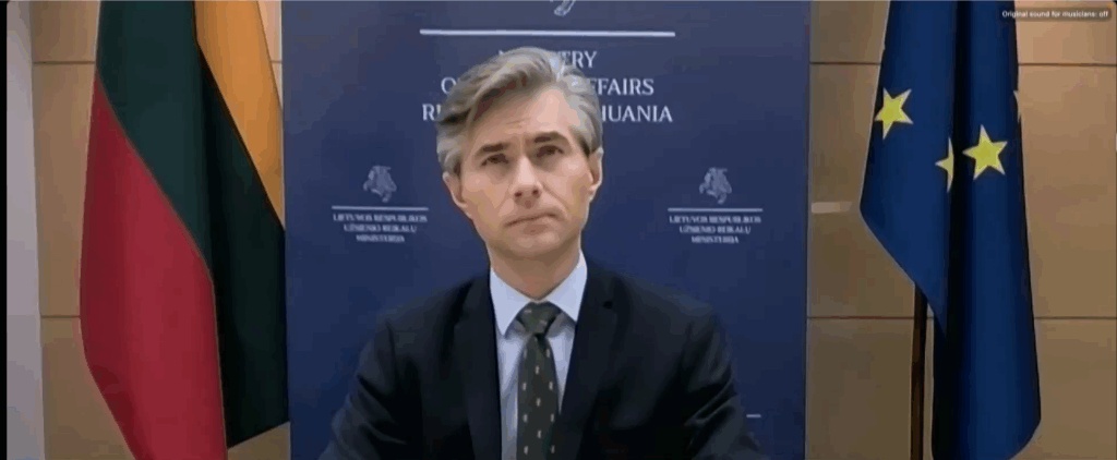 Будрис пред Euronews: Литва настоява за нови санкции срещу Беларус заради хибридни атаки с балони