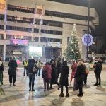 Слабо присъствие на протеста в Русе тази вечер