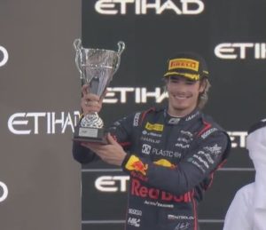 Исторически подиум за Никола Цолов във Формула 2 в Абу Даби