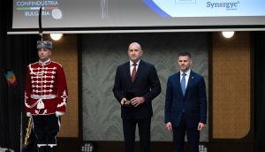 Президентът Радев отличи Роберто Санторели за принос към българо-италианските икономически отношения