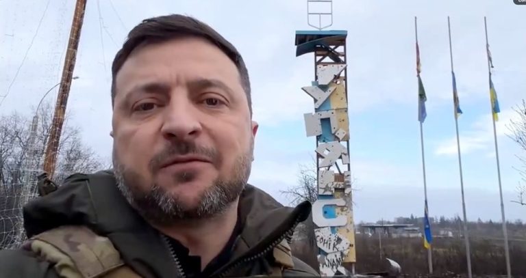 Зеленски опроверга руски лъжи от Купянск, благодари на бойците Зеленски опроверга руски лъжи от Купянск, благодари на бойците