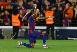 Рафиня донесе победата на "Барселона" срещу "Осасуна" с два гола