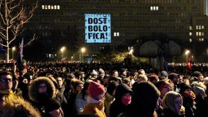 Масови протести в Словакия срещу спорни съдебни реформи