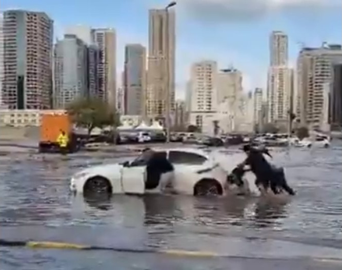 Проливни дъждове парализираха Дубай и Абу Даби, властите призовават за дистанционна работа