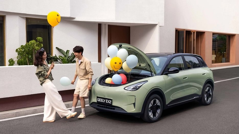 Geely EX2: Електрическата кола за 8000 евро от Китай идва в Европа