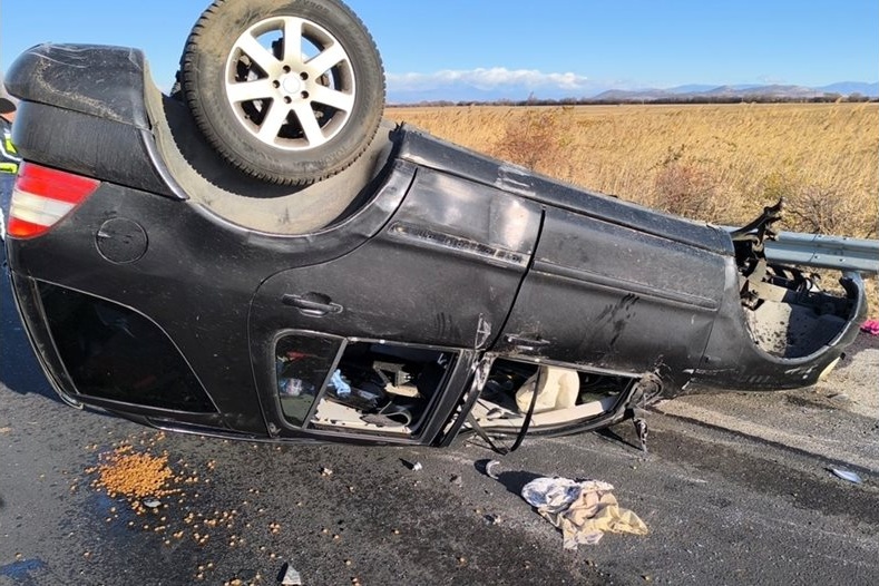 Глоба за шофьор на BMW, обърнал се край Пловдив: Съдът отхвърли доводите му