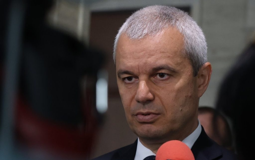 Костадин Костадинов: Корупцията и олигархията нямат място в държавното управление