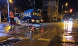 Извънредно миене на улици в София заради високи нива на фини прахови частици