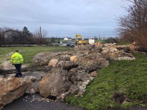 Спряха укрепването на дига в Гелеменово заради спор за незаконни постройки