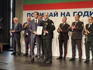 Жандармеристът от Монтана Кристин Иванов е „Полицай на годината“